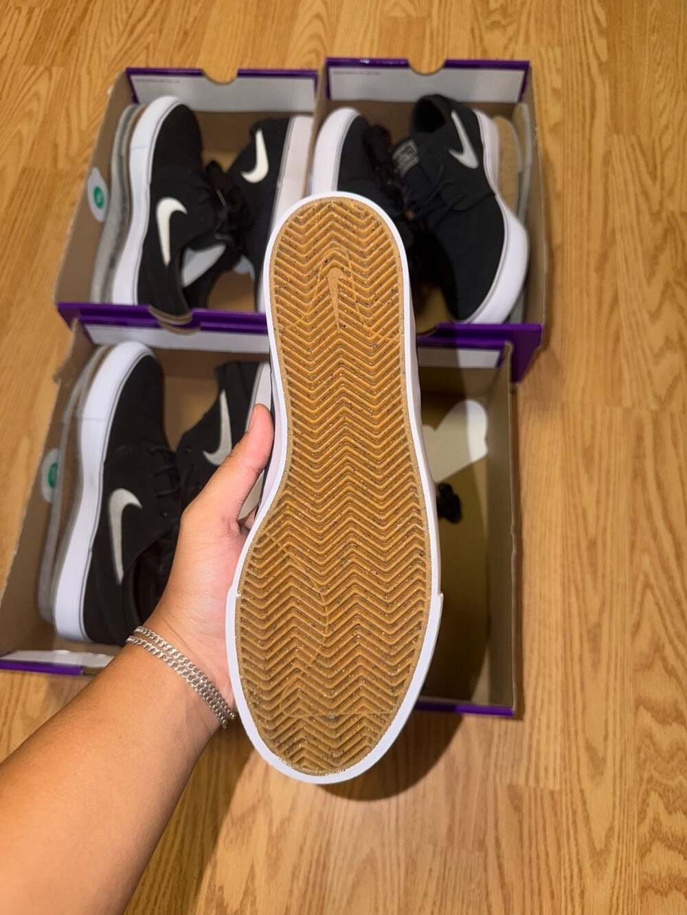 Nike SB Zoom Stefan Janoski OG Black White FD6757-001‼️SHIP FAST‼️SIZE AVAILABLE - Picture 5 of 8